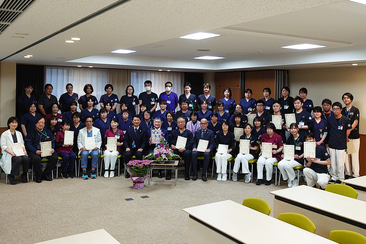 第3回修了証書授与式(埼玉医科大学国際医療センター)